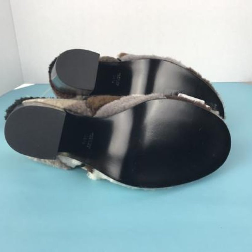 Laurence Dacade Patchwork Shearling Booties - Picture 5 of 7